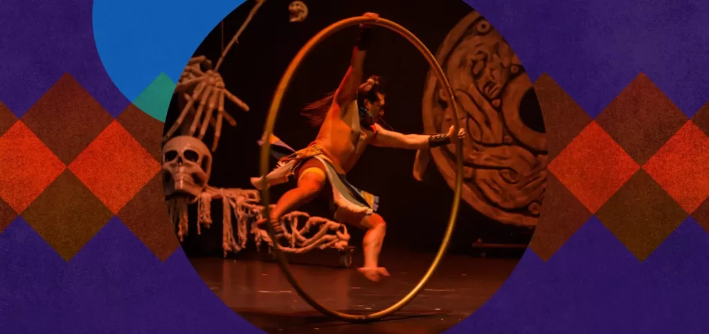 Salto mortal al Xib’alb’a: circo, mito y magia en el Teatro de las Artes