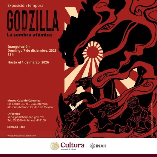 Godzilla llega a CDMX con una exposición gratuita llena de arte, maquetas y experiencias inmersivas