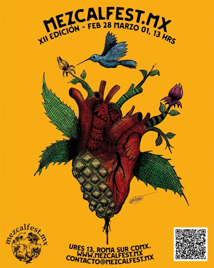 Mezcal Fest celebra su XII edición con destilados, gastronomía y arte en la Roma Sur